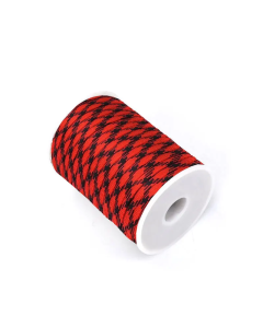 BeWild 550 Paracord Reel 30M - Black & Red Camo