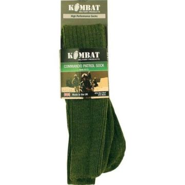 Kombat Commando Patrol Socks 6-11- Green