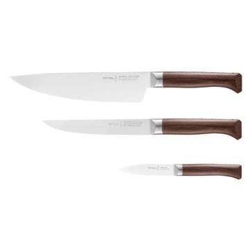 Opinel Les Forgés 1890 Kitchen Knife Trio