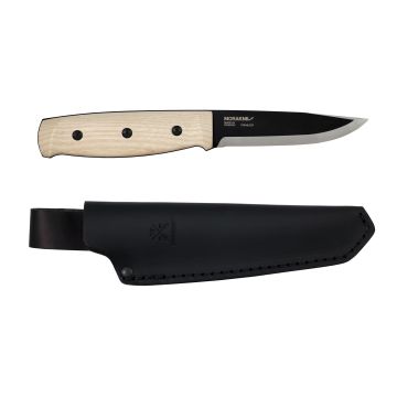 Mora Lok Knife Blackblade Ash Wood