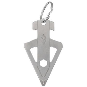 Gerber Broadhead Keychain Tool - Silver