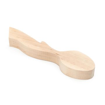 Beaver Craft Leaf Spoon Carving Blank