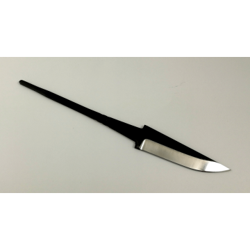 Laurin Metalli Carving Blade Blank 80mm Carbon Steel